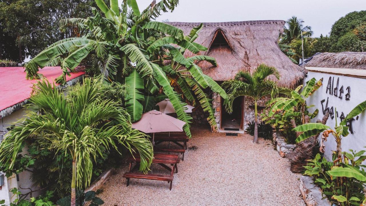 Aldea Che-Eek , Con Acceso A Un Club De Playa Privado Hotel Бакалар Екстериор снимка